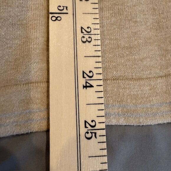 Raffi Silk Blend Sweater Polo Short Sleeves Marled Tan Soft Men's Size Medium - Picture 11 of 12